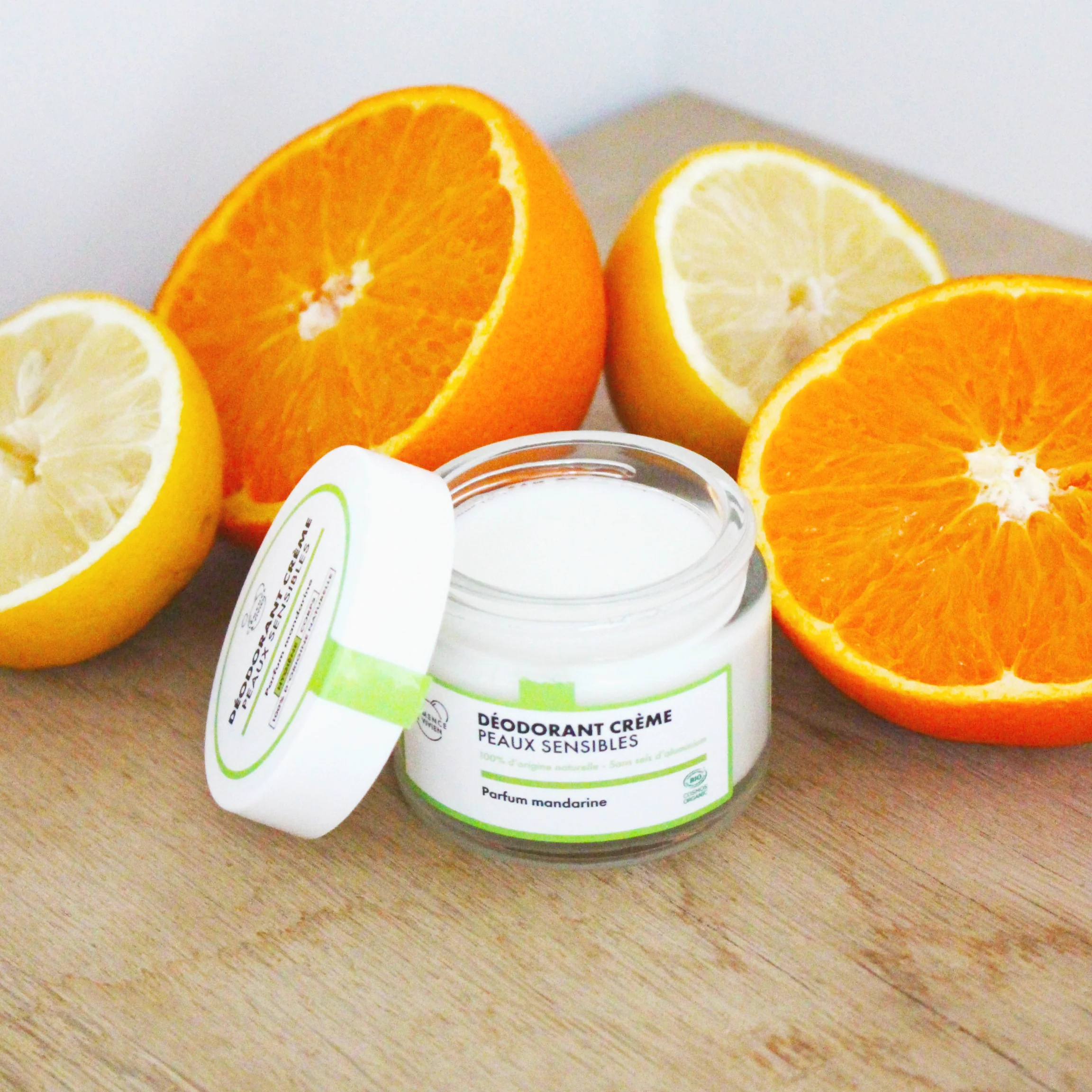 Déodorant naturel peaux sensibles mandarine - Image 3