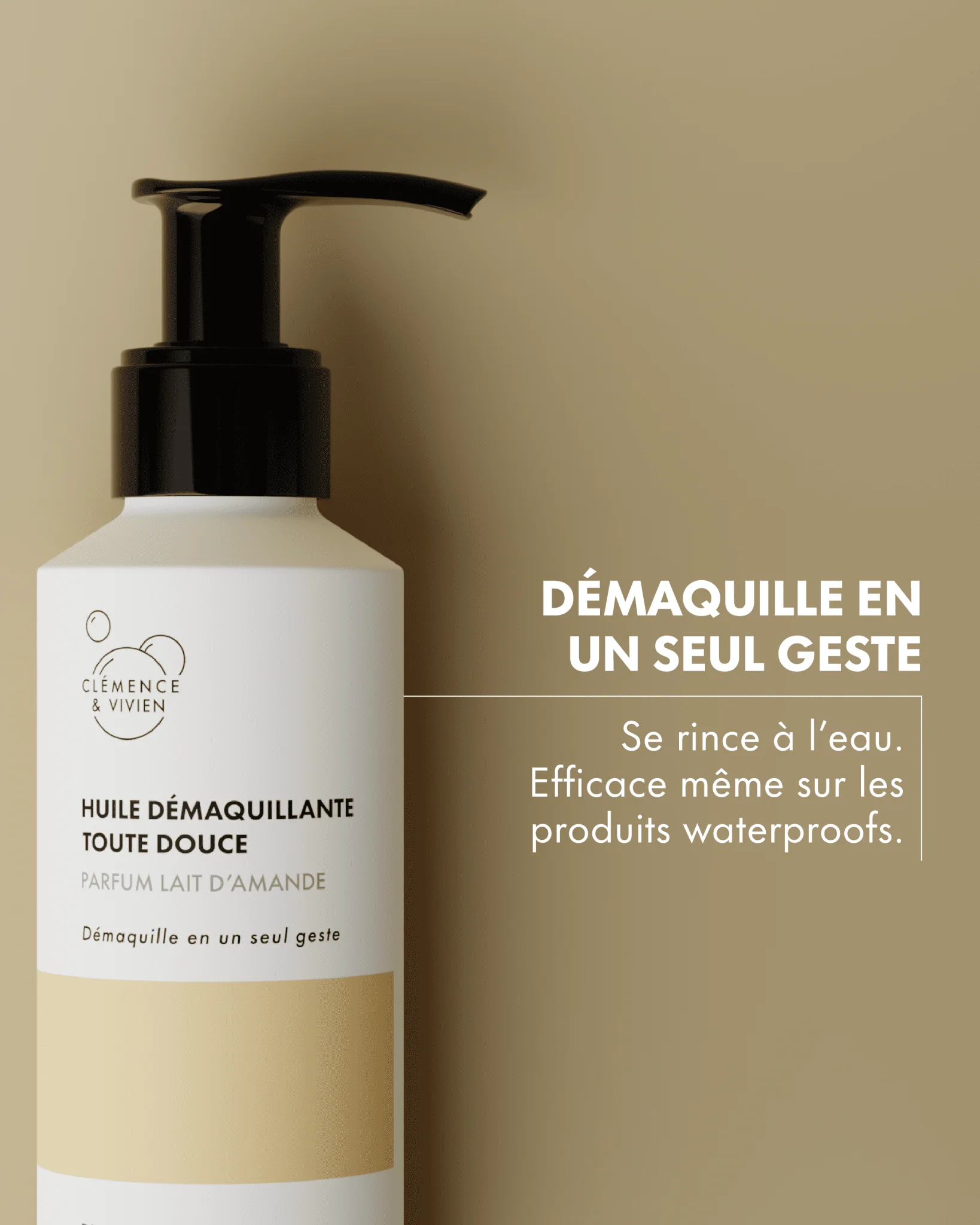 Huile démaquillante toute douce parfum lait d'amande - Image 3